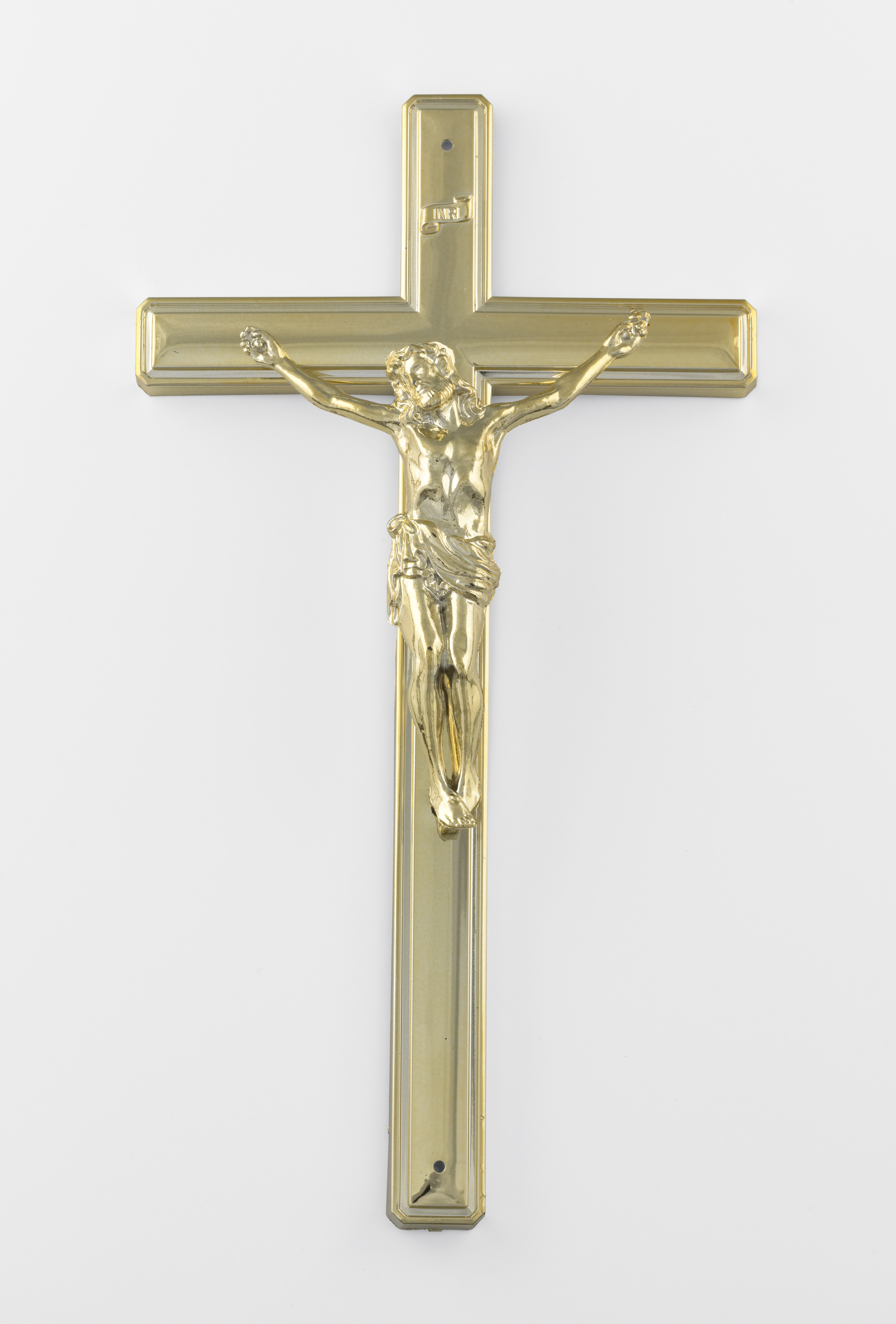 11” plain crucifix